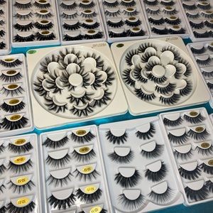 107 pair of eyelashes